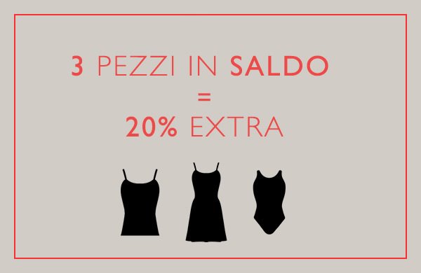 Intimissimi Cosenza - Acquista 3 articoli maglieria, nightwear o lingerie e  ricevi un 20% extra di sconto* - COSENZA PRIME