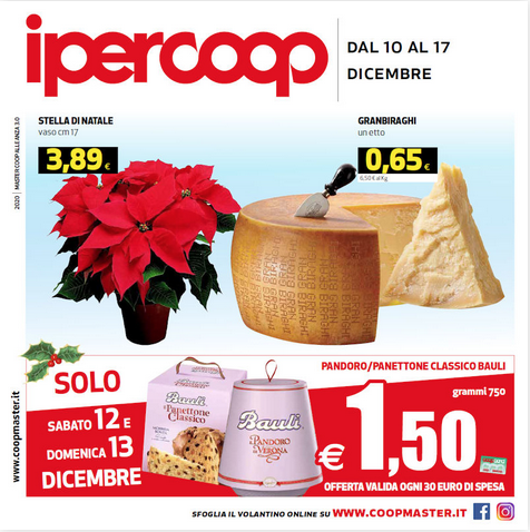 VOLANTINO IPERCOOP DAL 10 AL 17 DIC 2020