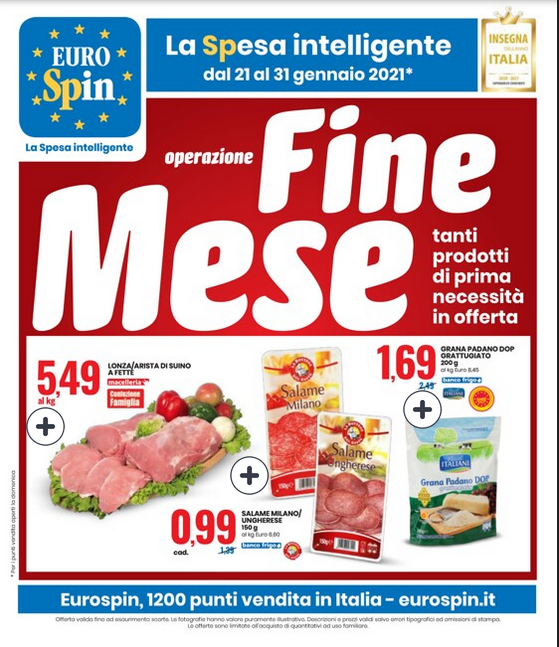 Eurospin Operazione Fine Mese