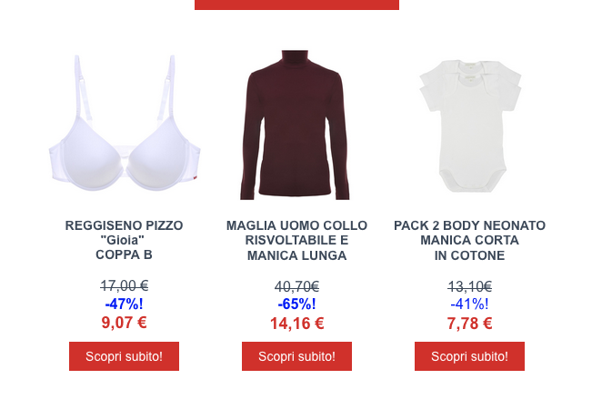 Liabel Continuano i SALDI INVERNALI | Approfittane ora: fino al -60%