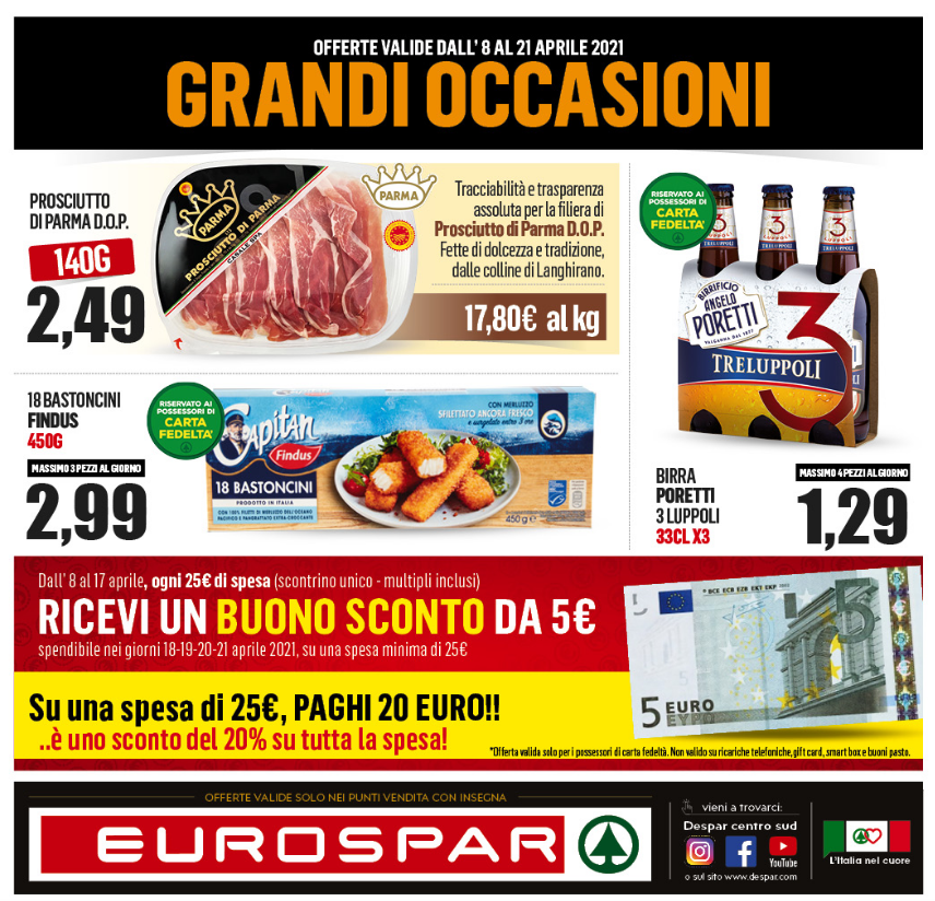 GRANDI OCCASIONI EUROSPAR