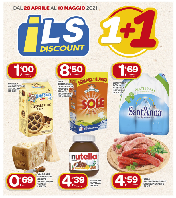 nuovo VOLANTINO ILS DISCOUNT