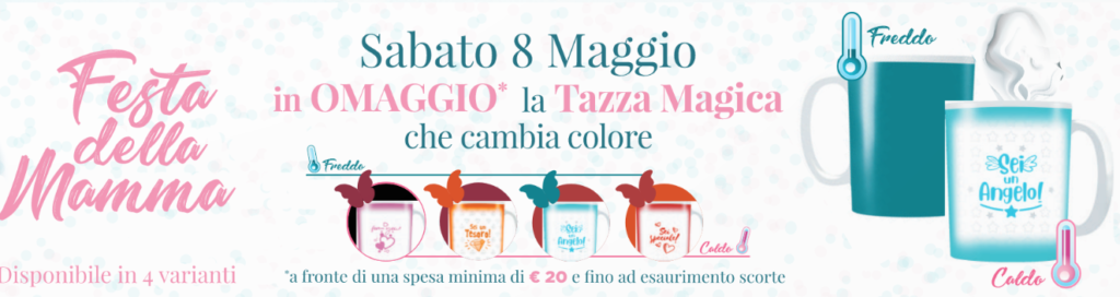 Acqua&Sapone in Omaggio la Tazza Magica