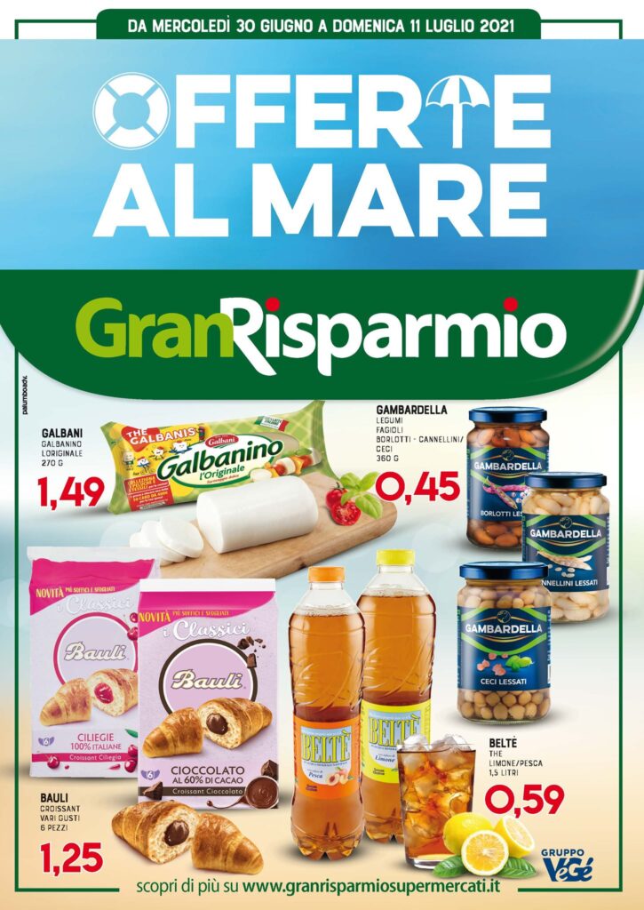 Volantino GranRisparmio e GranRisparmio Mini