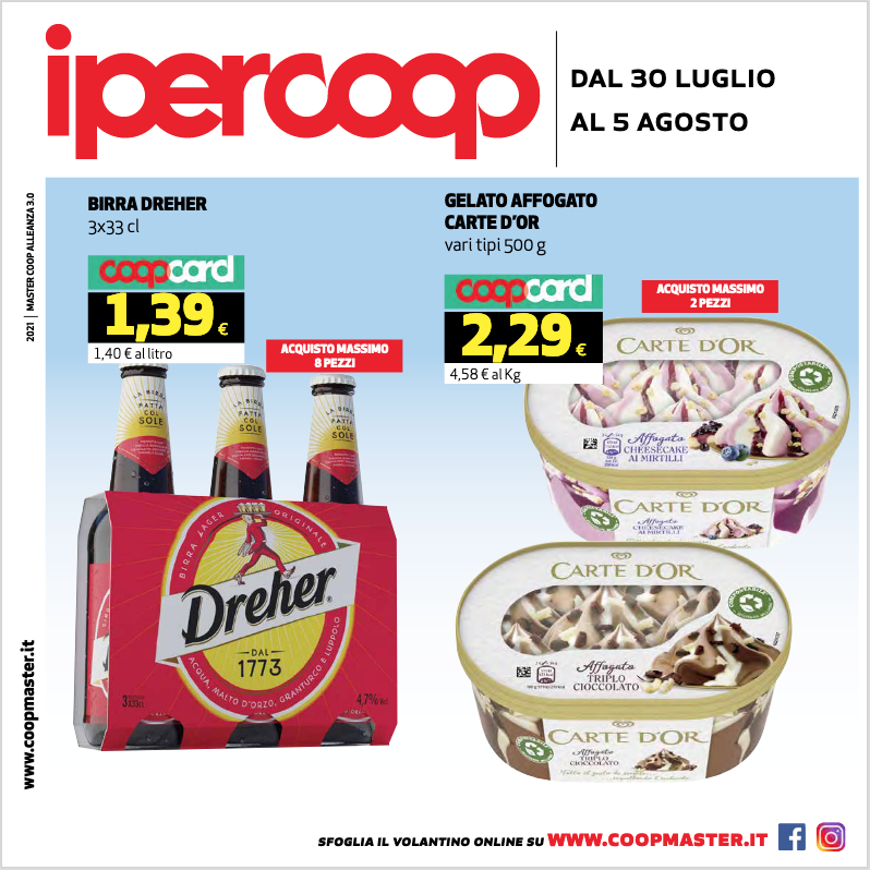 OFFERTE NUOVO VOLANTINO IPERCOOP