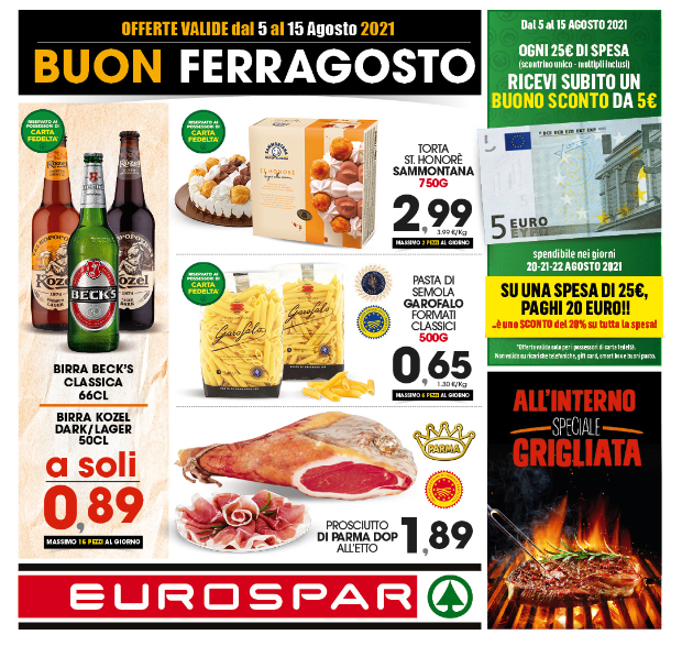 Eurospar Volantino BuonFerragosto!!