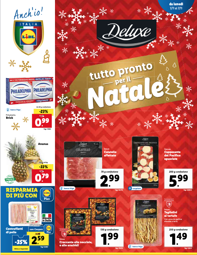 LIDL tutto pronto per il Natale!