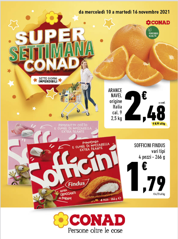 Super Settimana Conad fino al 16 Novembre