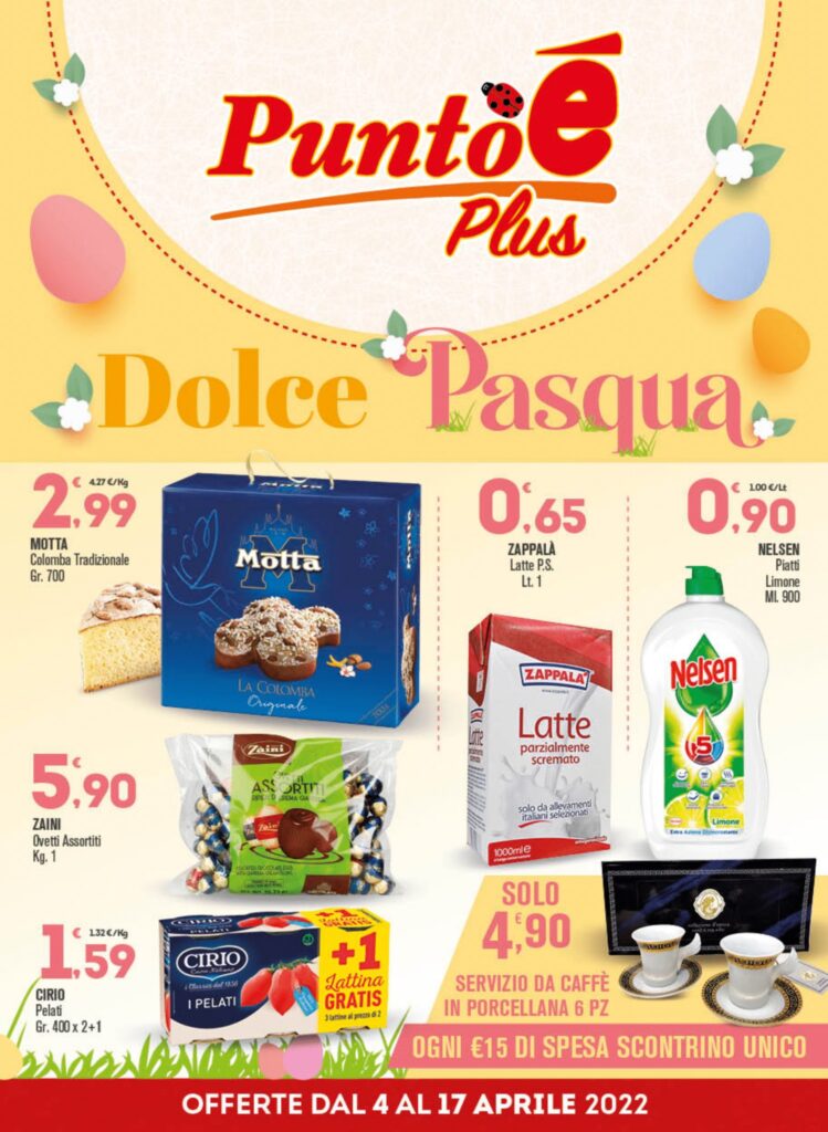 Volantino Buona Pasqua Supermercati ViVo - COSENZA PRIME